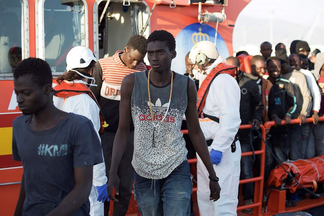 Menores Extranjeros No Acompañados entrando a España