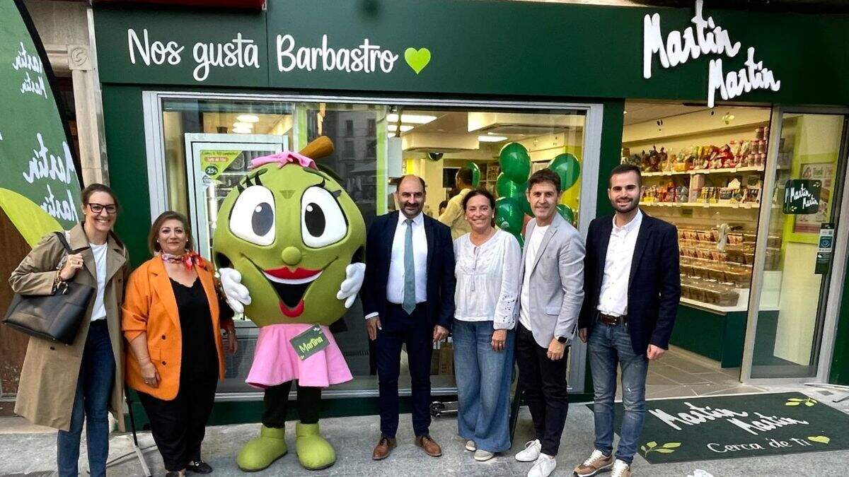 El segundo establecimiento de Martín Martín en Barbastro acaba de abrir. / HA
