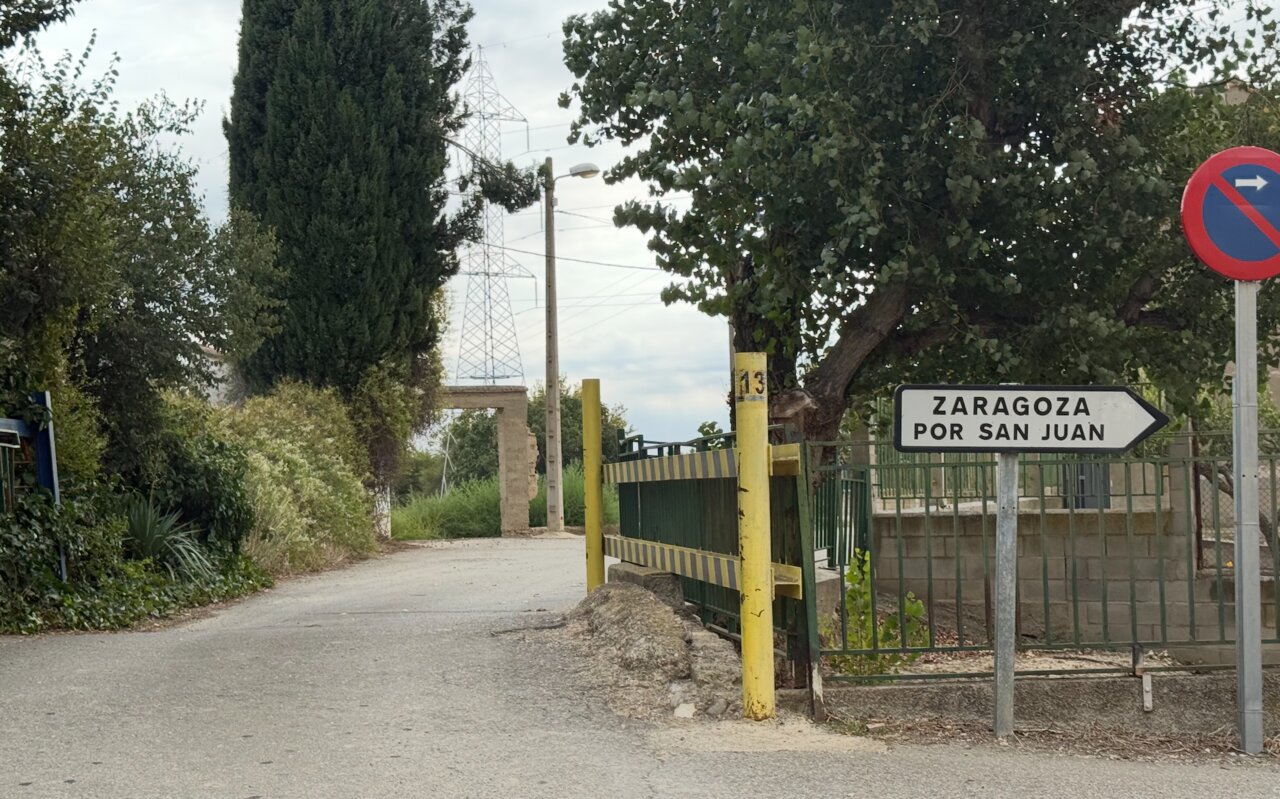 El barrio del Comercio, entre San Juan de Mozarrifar y Villanueva de Gállego / A.S