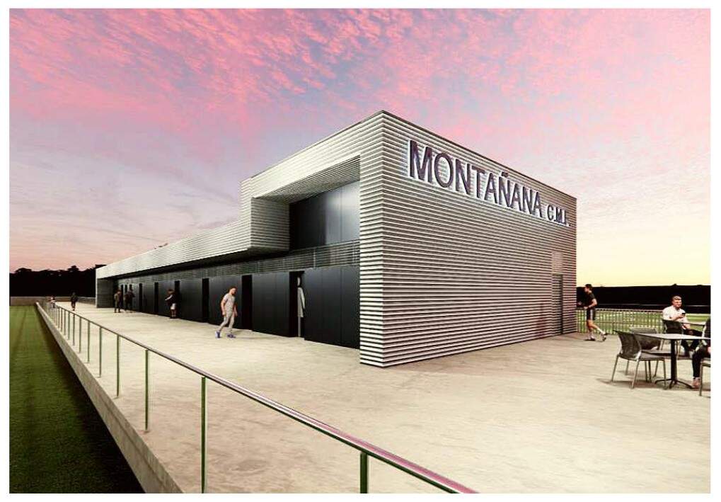 Proyecto de ejecución del nuevo edificio pata vestuarios y dependencias del club
