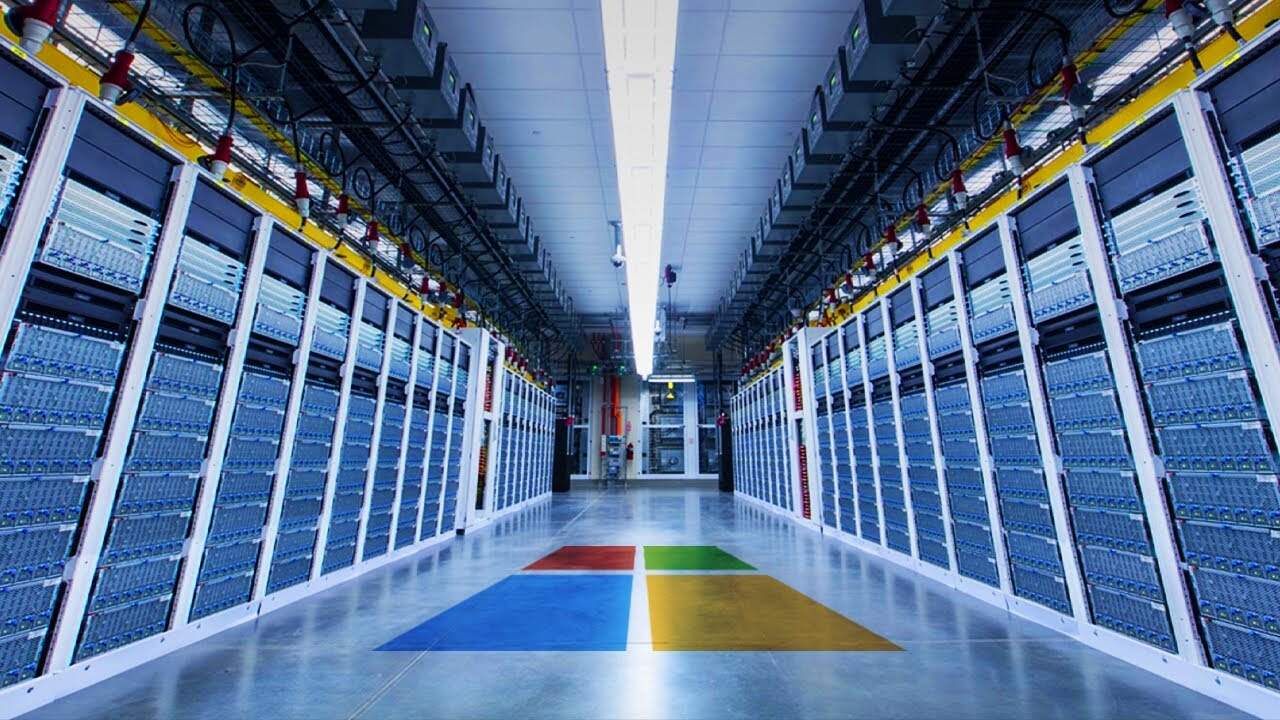 Un centro de datos de Microsoft / Cedida