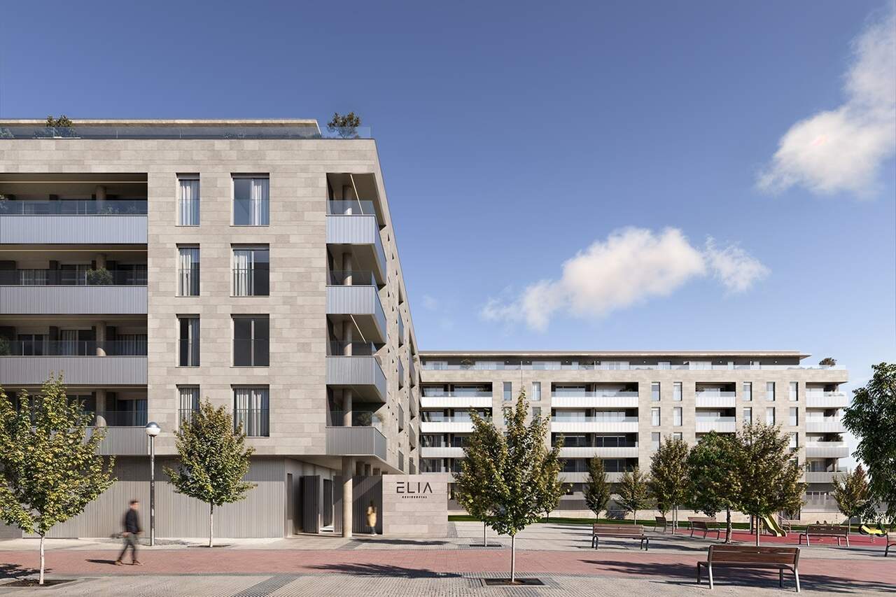 Elia Residencial ofrece en la capital oscense un estilo de vida contemporáneo y exclusivo / Brial