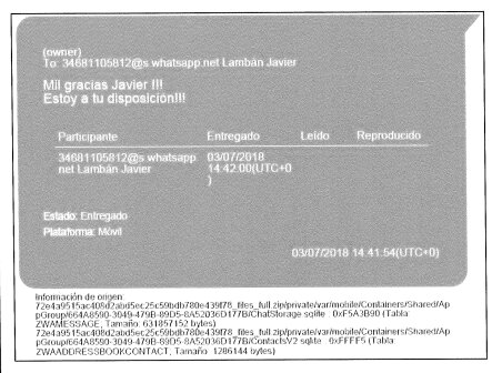 El mensaje de texto enviado desde el móvil de Koldo al expresidente de Aragón, Javier Lambán. Está incorporado al informe de la UCO / HOY ARAGÓN