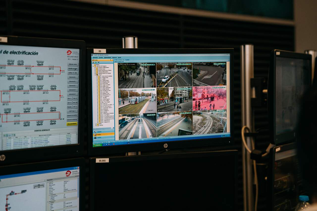 El interior del Puesto de Control Central. Álvaro Calvo para HOY ARAGÓN