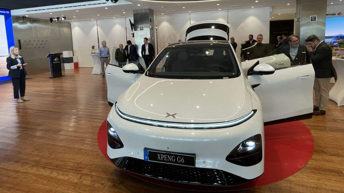 Presentación del XPENG G6 en Zaragoza. / ÁGREDA GLOBAL CARS