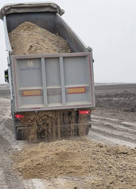 Arreglo de caminos agrícolas en Pina de Ebro. / AYTO. PINA