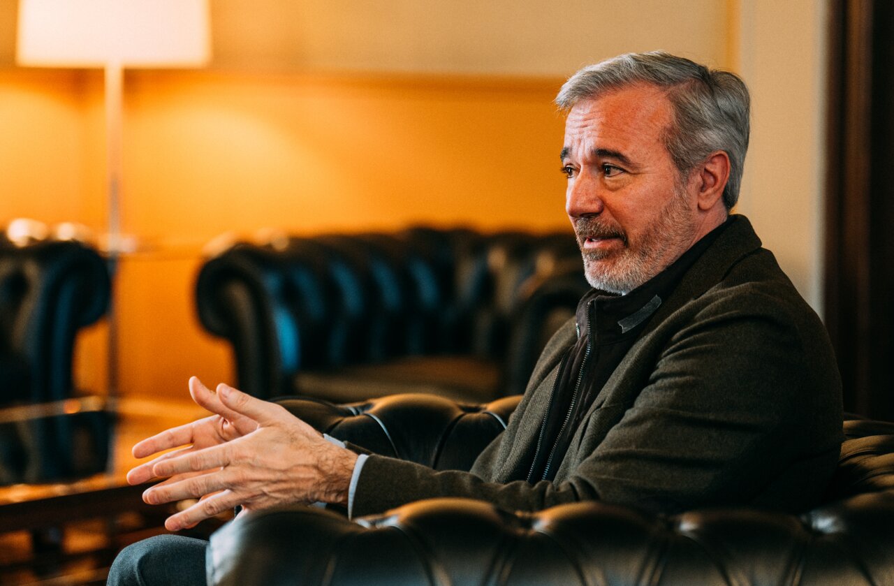 El presidente del Gobierno de Aragón y candidato del PP a la reelección, Jorge Azcón / Álvaro Calvo para HOY ARAGÓN