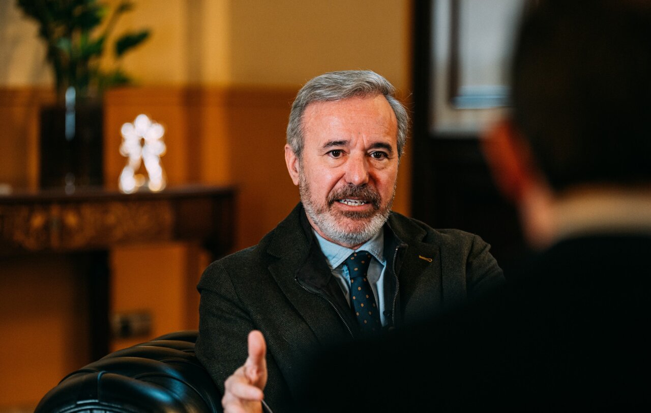 El presidente del Gobierno de Aragón y candidato del PP a la reelección, Jorge Azcón / Álvaro Calvo para HOY ARAGÓN