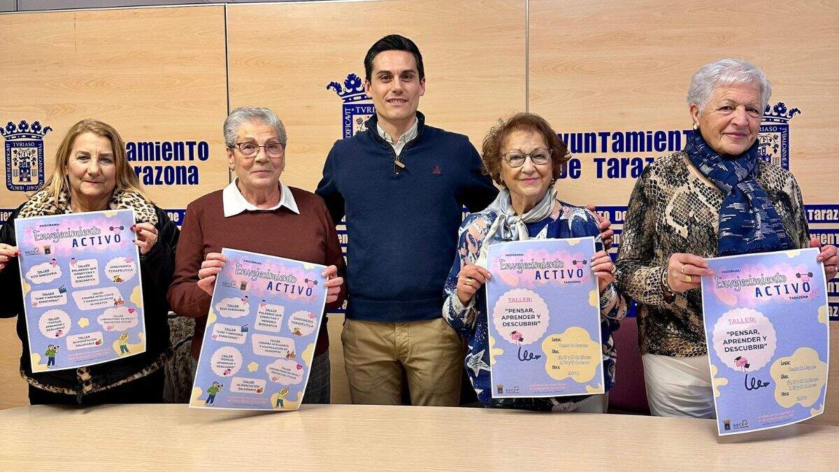 Presentación del Programa del Envejecimiento Activo 2026 de Tarazona. / AYTO. TARAZONA