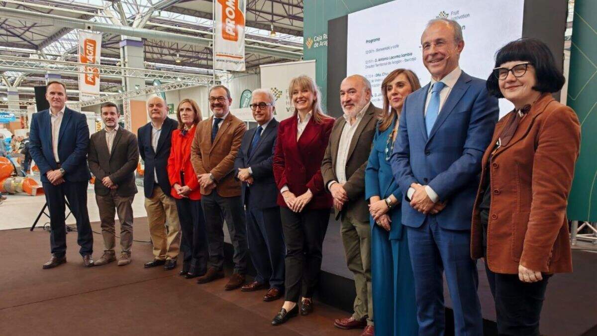 Presentación de Fruit Innovation Veron en FIMA 2026. / AYTO. CALATAYUD