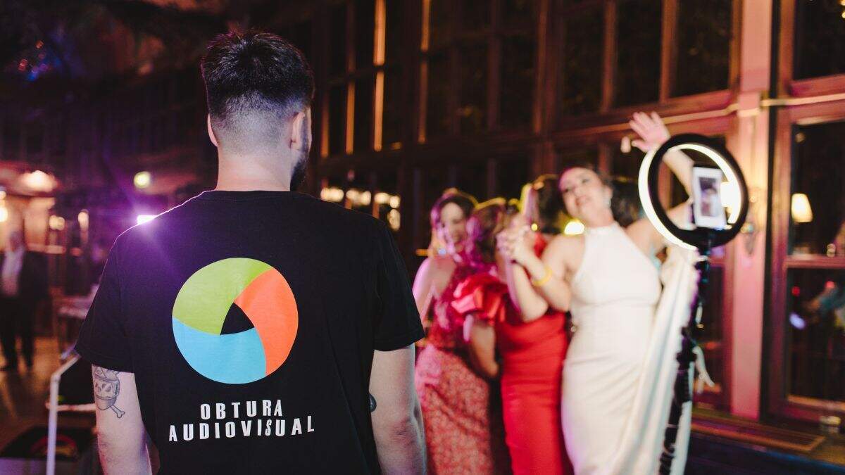 Luis Cuartero y Pablo Borque son los fundadores de Obtura Audiovisual, especializados en bodas. / OBTURA AUDIOVISUAL