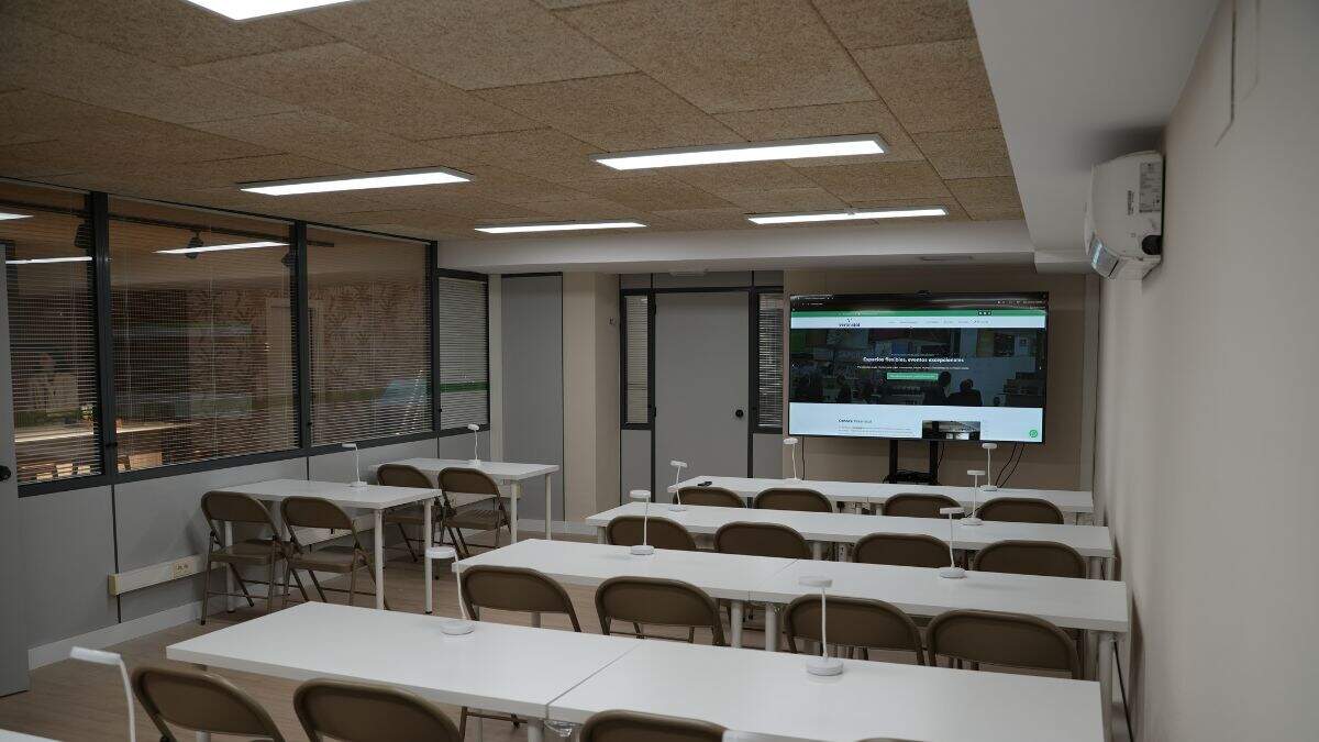 Sala de formación. / VERANSTAL