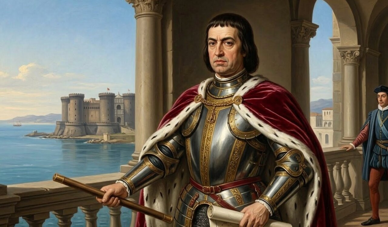 Un rey aragonés que dominaba parte del Mediterráneo / Gemini IA