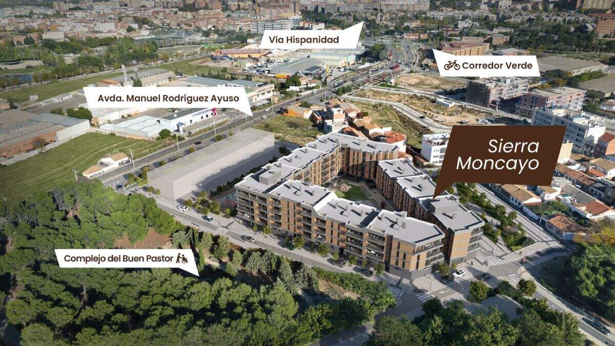 Ubicación de la promoción Sierra Moncayo. / GESTIÓN COMÚN