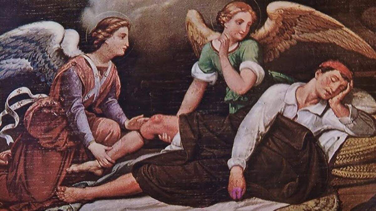 Pintura inspirada en el Milagro de Calanda. / HA