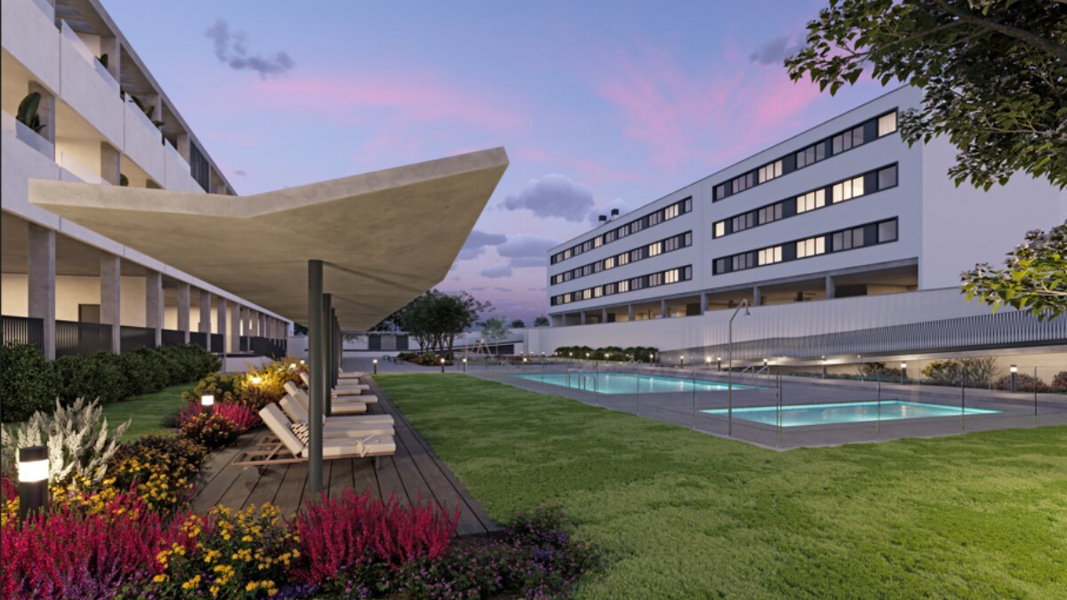 Zonas comunes Residencial Amaranto