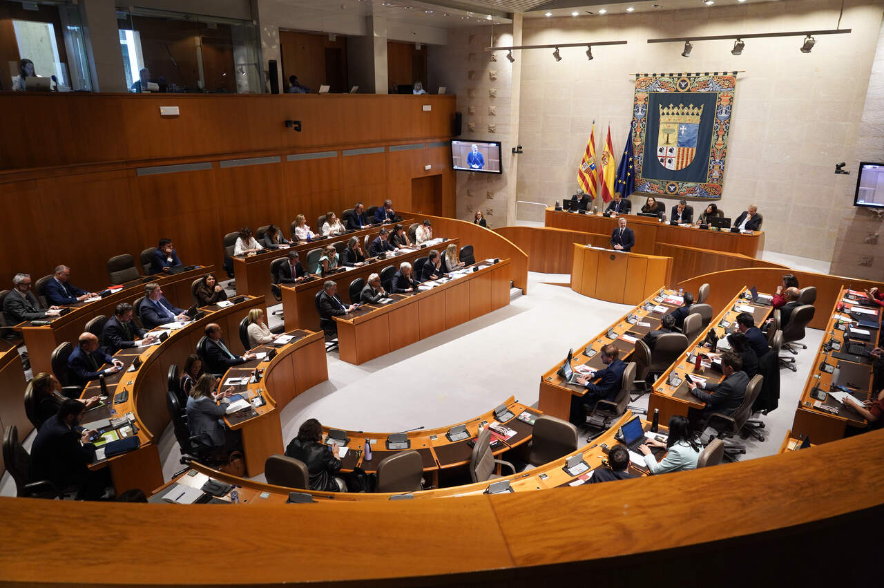 El debate de investidura en las Cortes de Aragón