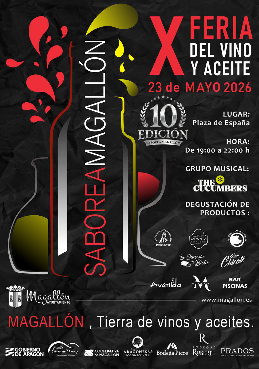 Cartel de 'Saborea Magallón' 2026. / HA