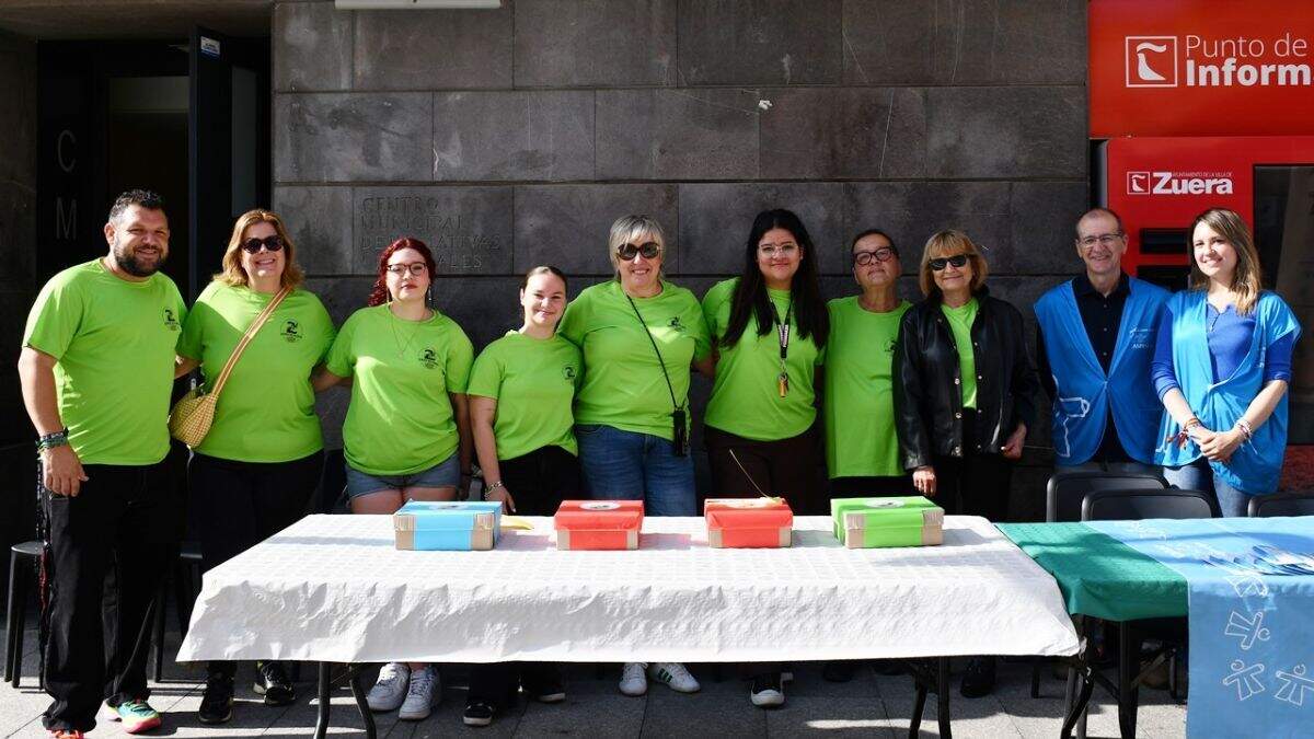 La campaña "Zuera se mueve por el cáncer infantil" la promueve el área de Deportes del Ayuntamiento de Zuera. / AYTO. ZUERA