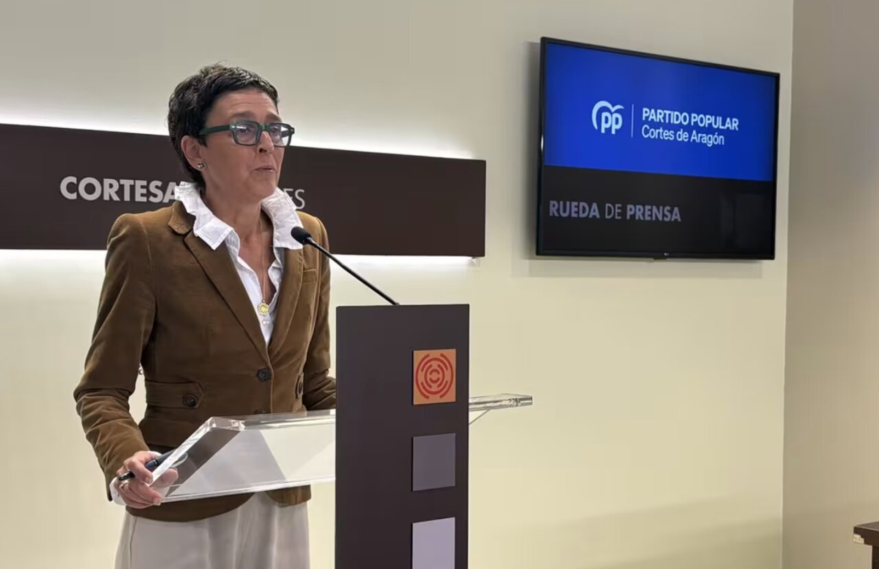 La portavoz parlamentaria del PP Aragón, Ana Marín / Europa Press