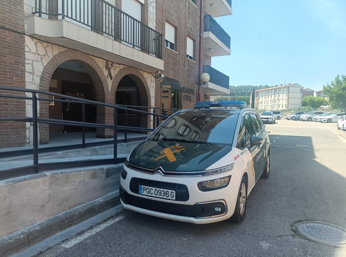 El puesto de Fraga de la Guardia Civil. / Europa Press