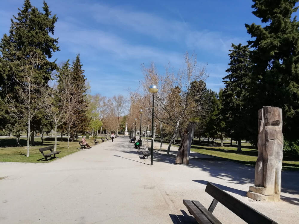 Una de los caminos del Parque del Tío Jorge / AZ