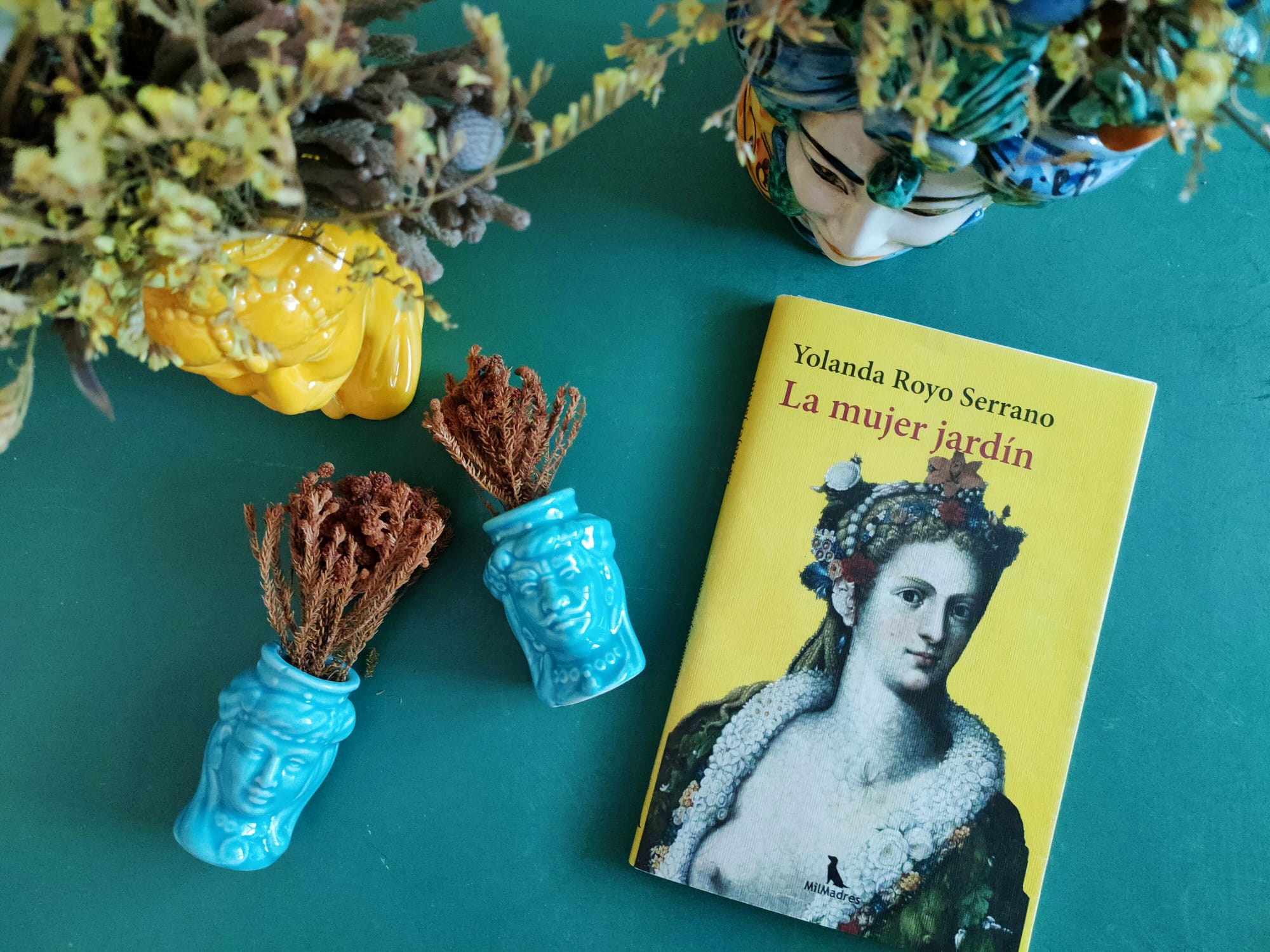 La mujer jardín
